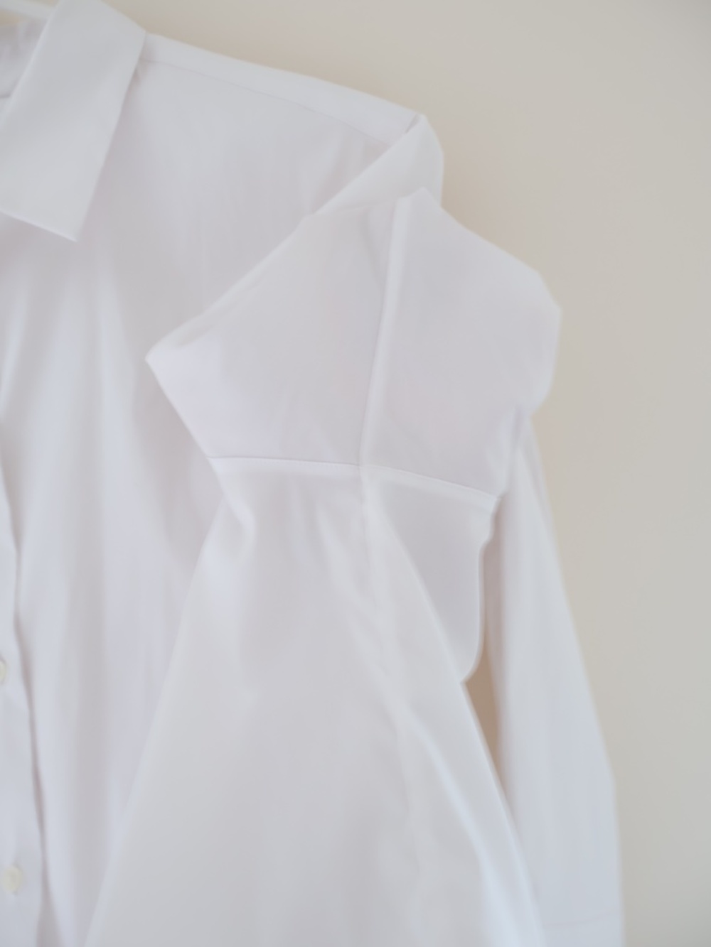 Uniqlo White Button Up Long Sleeve Shirt Workwear Office Classic Preppy XXL - Picture 4 of 7